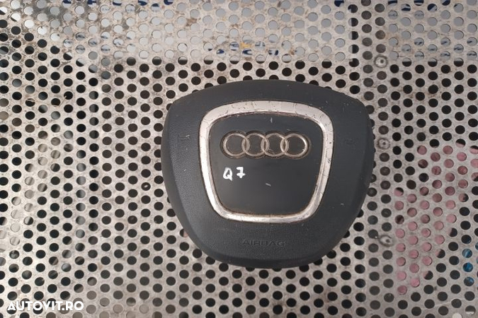 Airbag volan / sofer Audi Q7 4L (facelift)  [din 2008 pana  2015] seria Crossover 3.0 TDI tiptronic - 3