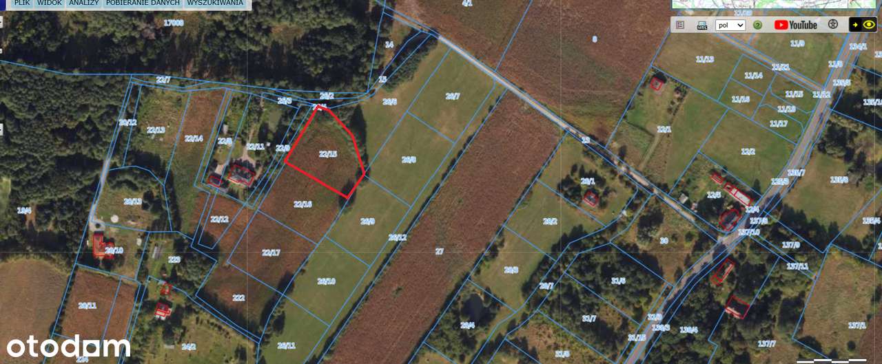 Działka 3004 m² – Chrośna (Solec Kujawski), WZ na 2 domy, woda, prąd! - Pełny obrazek: 5/5