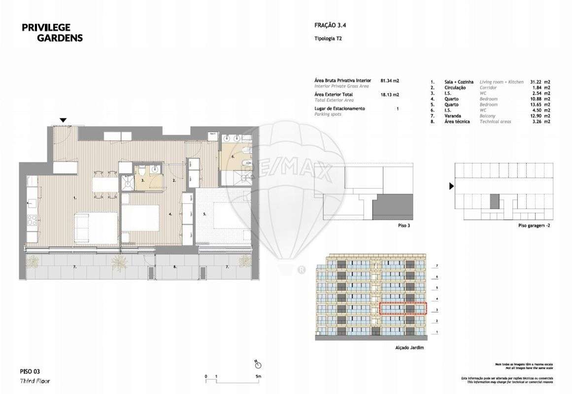 Apartamento T2 para venda - Grande imagem: 3/13