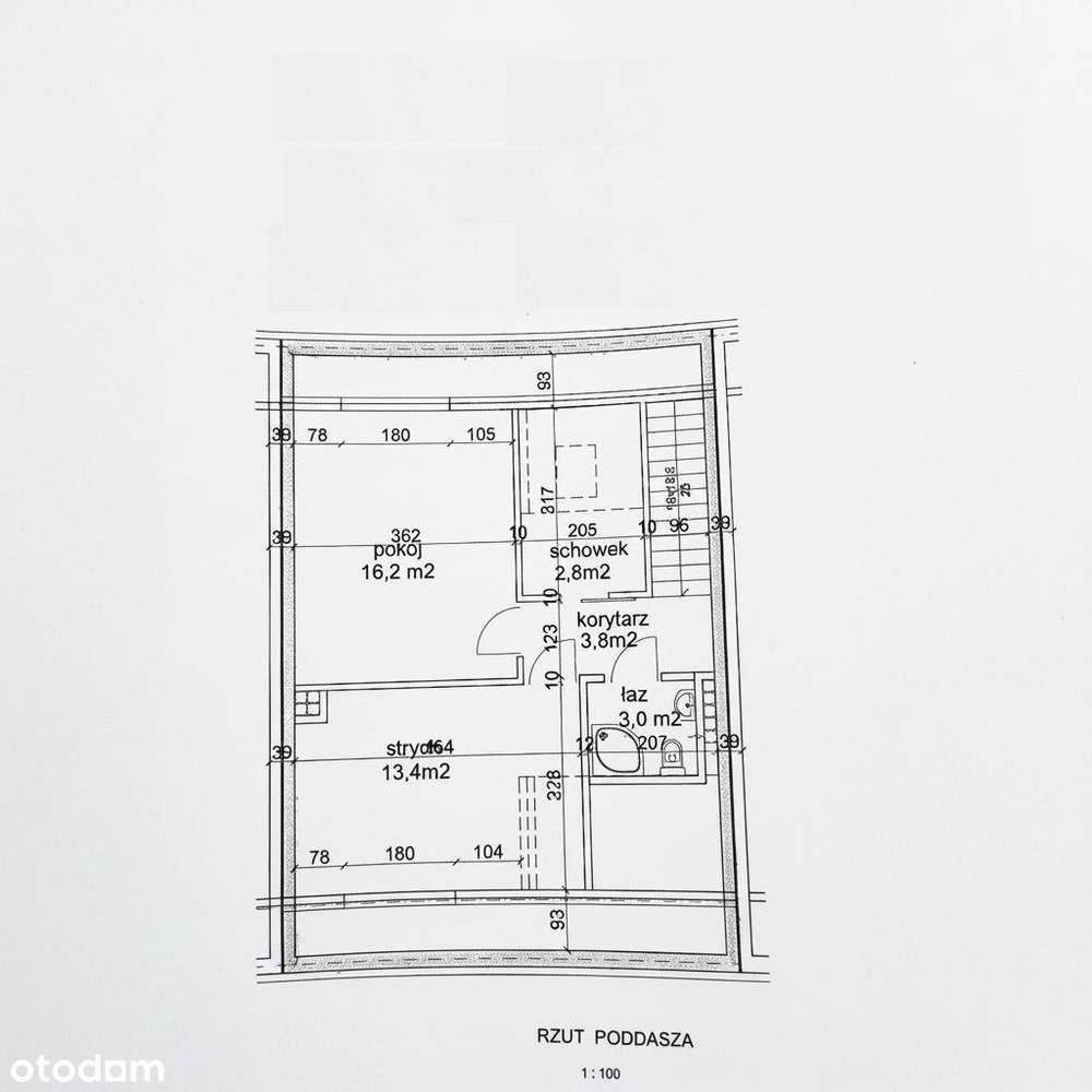 Dwupoziomowe, bezczynszowe 4 pokoje, 103 m².-8
