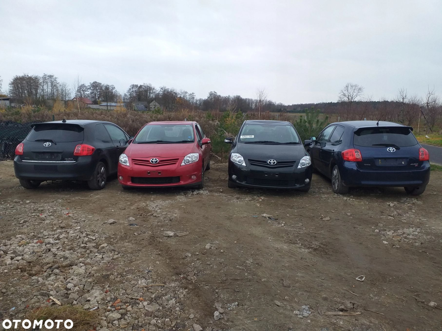 Toyota Auris I Lift ślizg zderzaka lewy przód 52536-02031 - 8