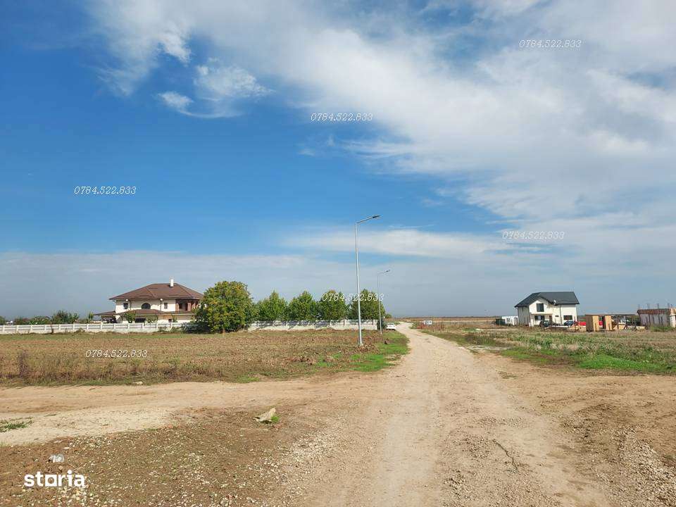 Lot 482 mp Berceni, Ilfov – teren intravilan de vânzare, utilități - Imagine principală: 5/10
