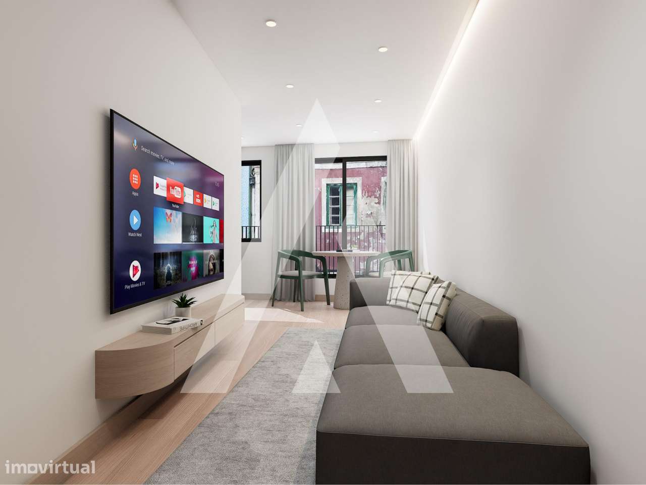 Apartamento T1 com terraço em construção no centro da cidade de Aveiro - Grande imagem: 5/31