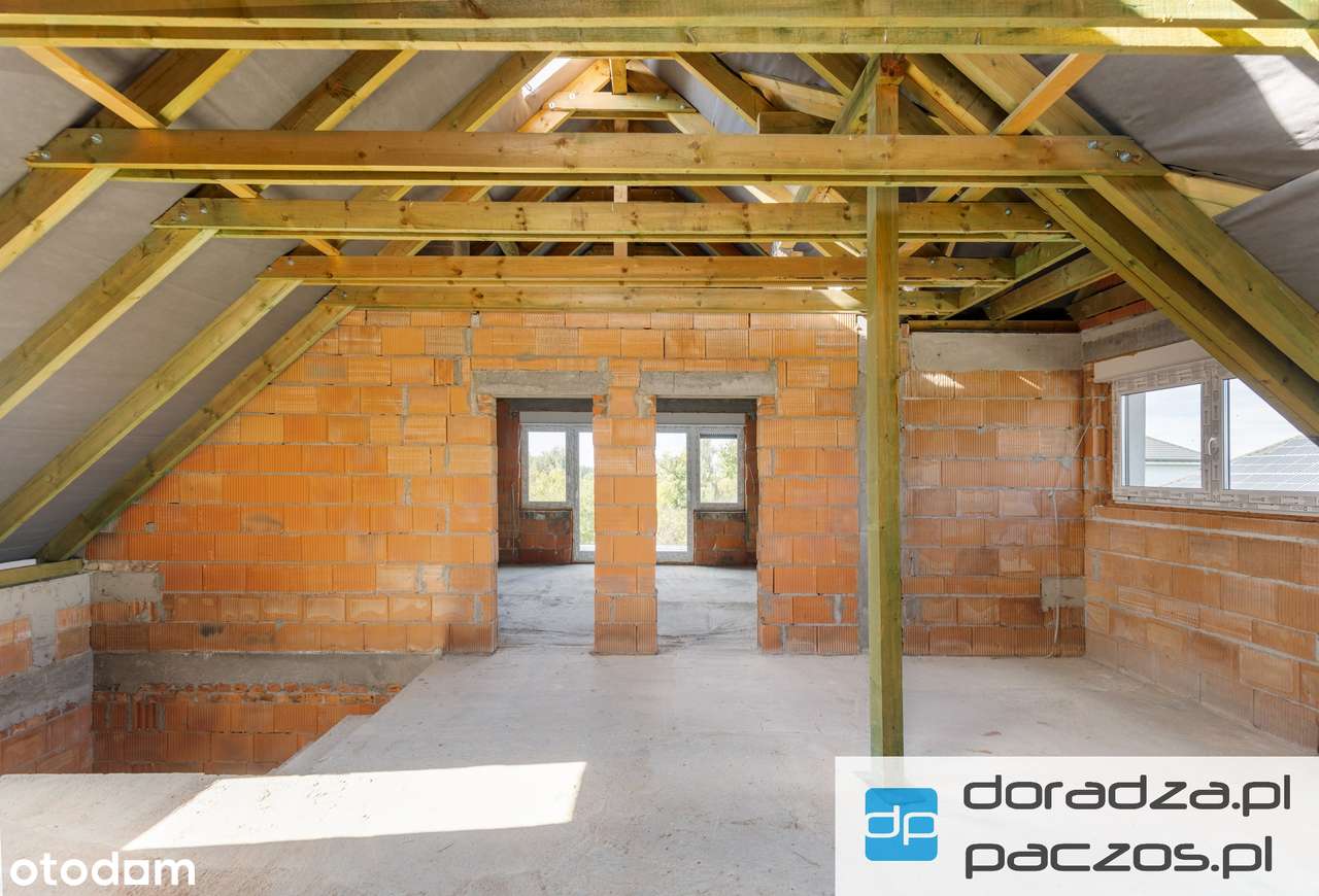 Dom w stanie surowym zamkniętym / Nadolice Wielkie/ ul. Orzechowa-11
