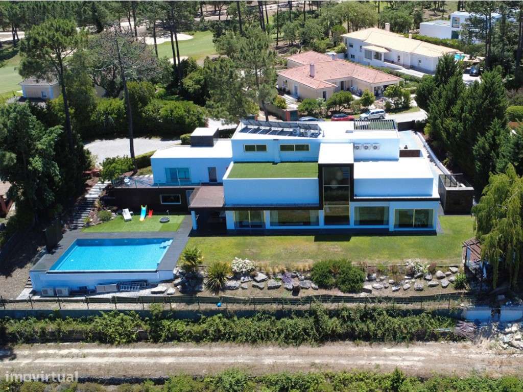 Moradia T6 na Quinta do Peru com vista para lago e campo de Golfe-56