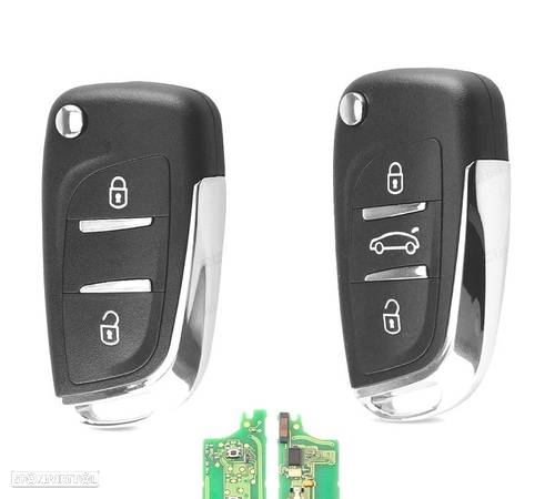 CHAVES COMPLETA PARA CITROEN C2 C4 C5 - 1