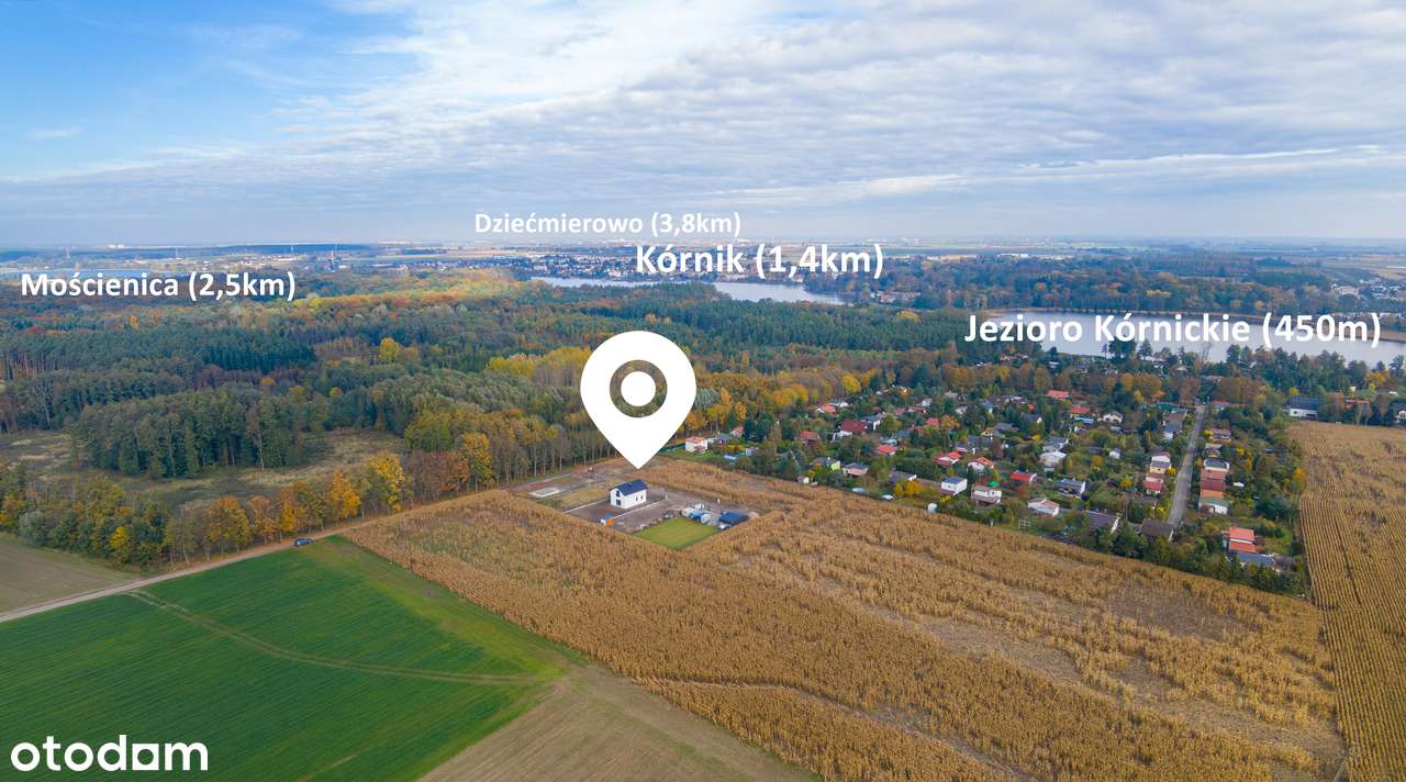 Dom przy lesie i jeziorze | Stan deweloperski | Okolice Kórnika-2