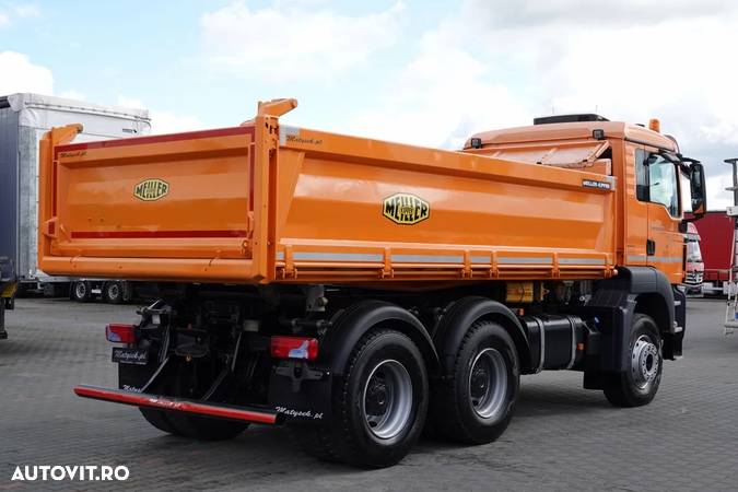 MAN TGS 26.440 / 6x4 / CAMION BASCULAN PE 3 FETE / MEILLER KIPPER / IMPORTAT - 16