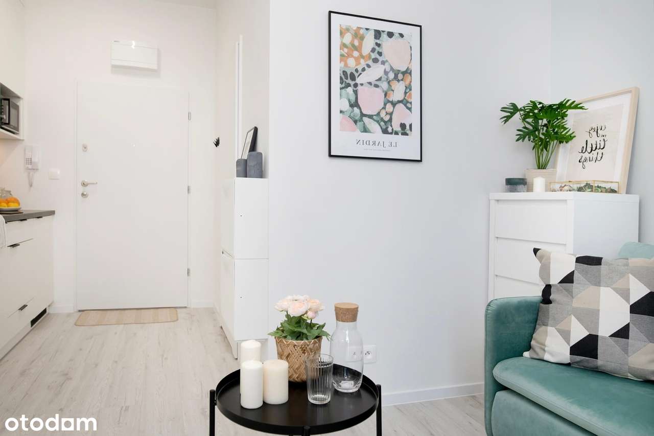 Przytulna kawalerka z BALKONEM, Zwierzęta OK, Wifi w Cenie, Coworking - Pełny obrazek: 3/11