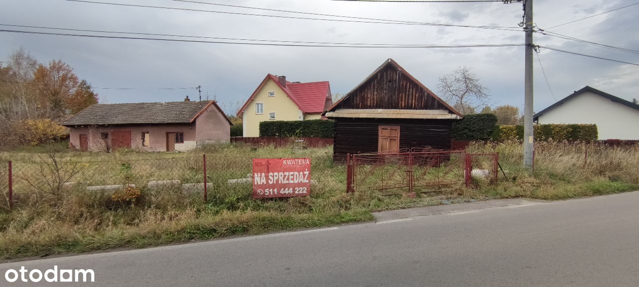 Dom + budynki pozwolenie na budowę dz.19ar Jaślany