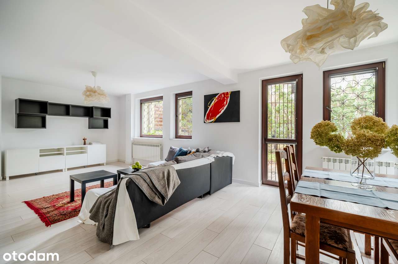 Dwupoziomowe mieszkanie na Mokotowie przy Parku!-1