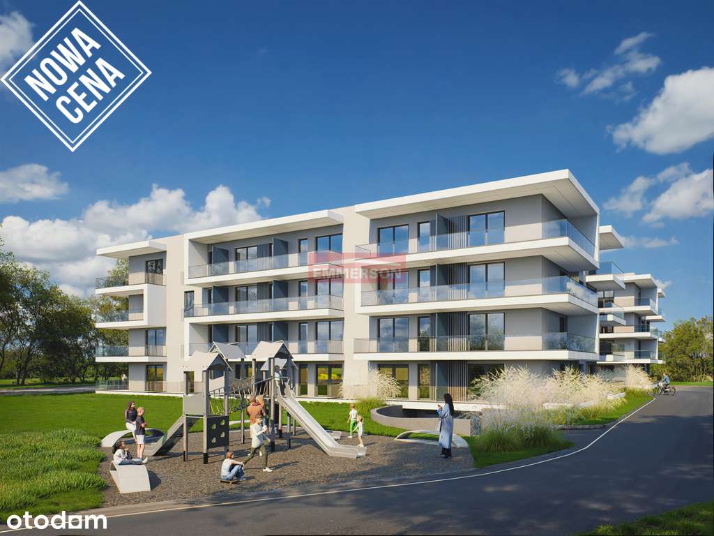 Promocja 3 - pokojowe mieszkanie z  dużym tarasem - Pełny obrazek: 4/9