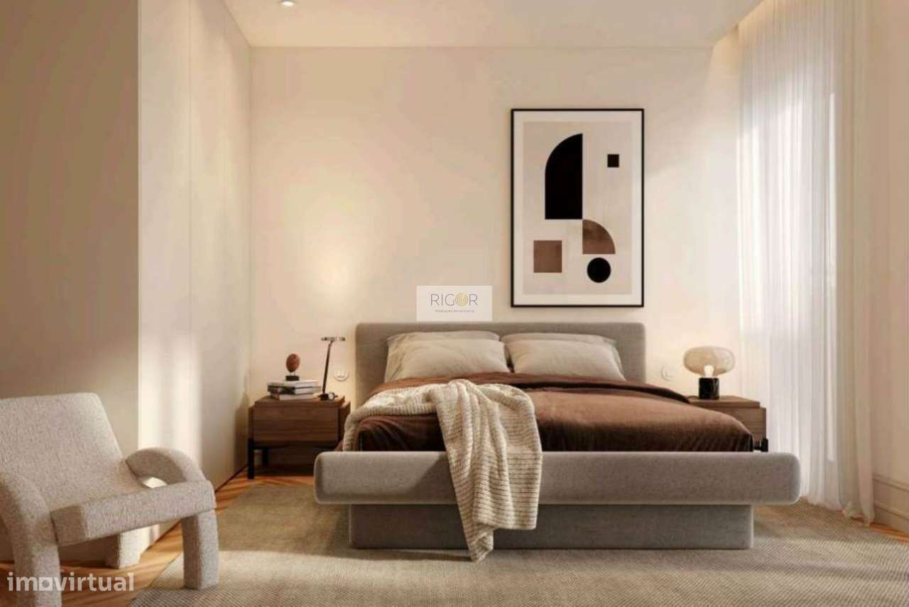 Apartamento T2+1 com terraço e varanda em construção a Cedofeita. - Grande imagem: 5/7