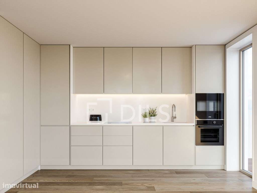 Apartamento T2 com varanda no novo empreendimento no campo Grande - Grande imagem: 4/76