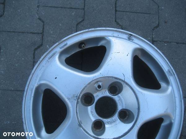 opel astra ii vectra felga aluminiowa 1szt. 6x15 et49  4x100 oryginalna - 2