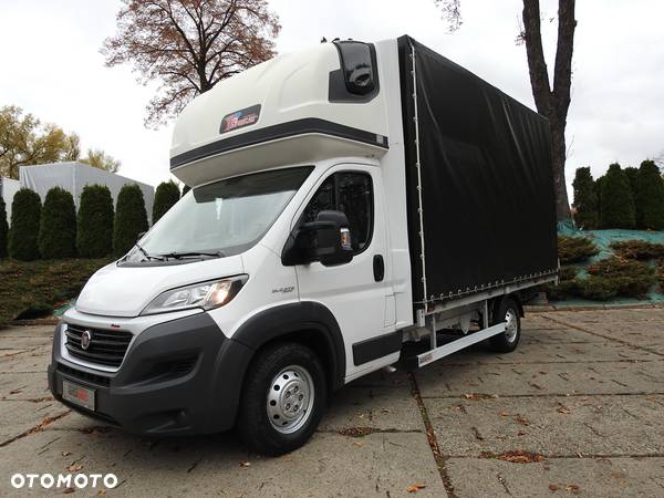 Fiat DUCATO PLANDEKA WINDA 8 PALET WEBASTO KLIMATYZACJA TEMPOMAT PNEUMATYKA 180KM [ 1781 ] - 26