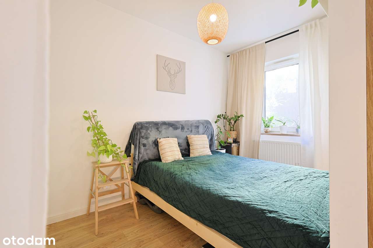 Kawalerka z sypialnią, 31,76m2, garaż, balkon, ul. Grabiszyńska-4