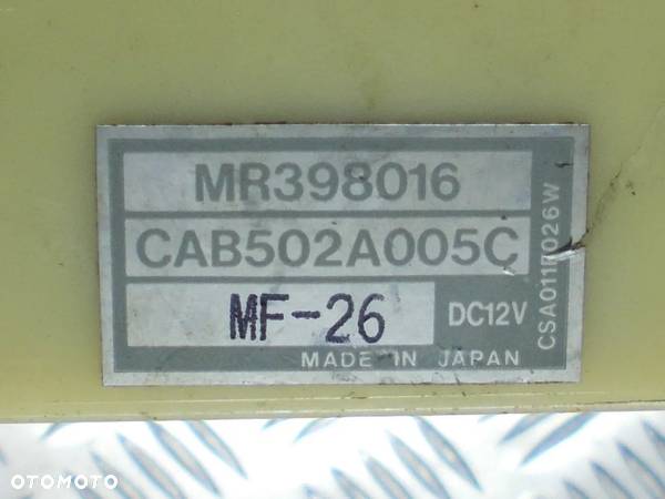 Mitsubishi Carisma panel klimatyzacji - 3