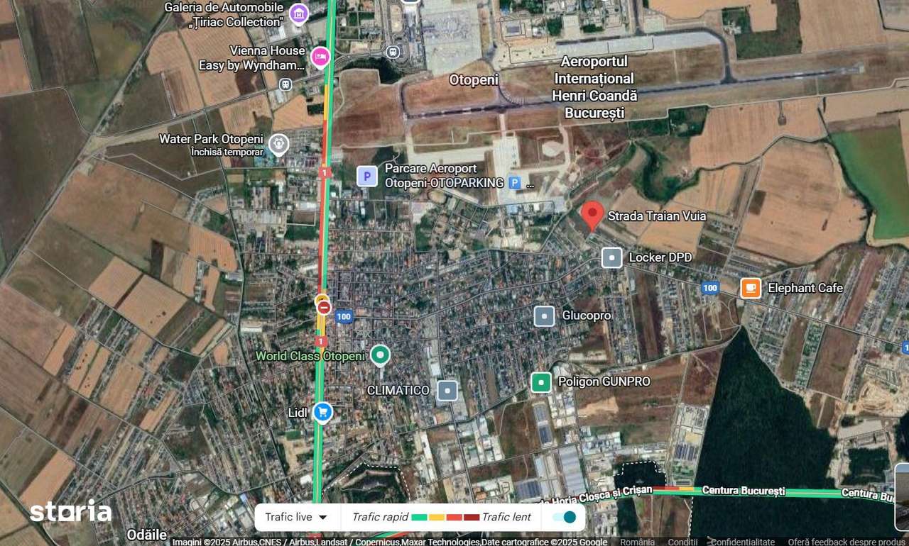 Teren  1039 mp Otopeni / Strada Traian Vuia-2