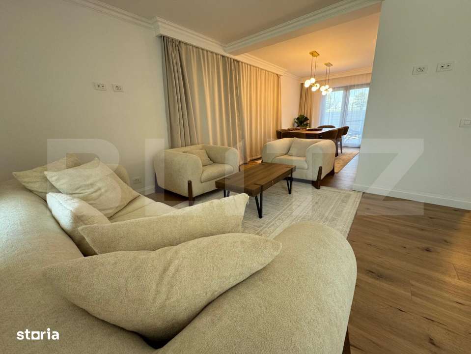 Duplex modern, 107 mp utili, 500 mp teren, zona rezidentiala Mitoc - Imagine principală: 3/18