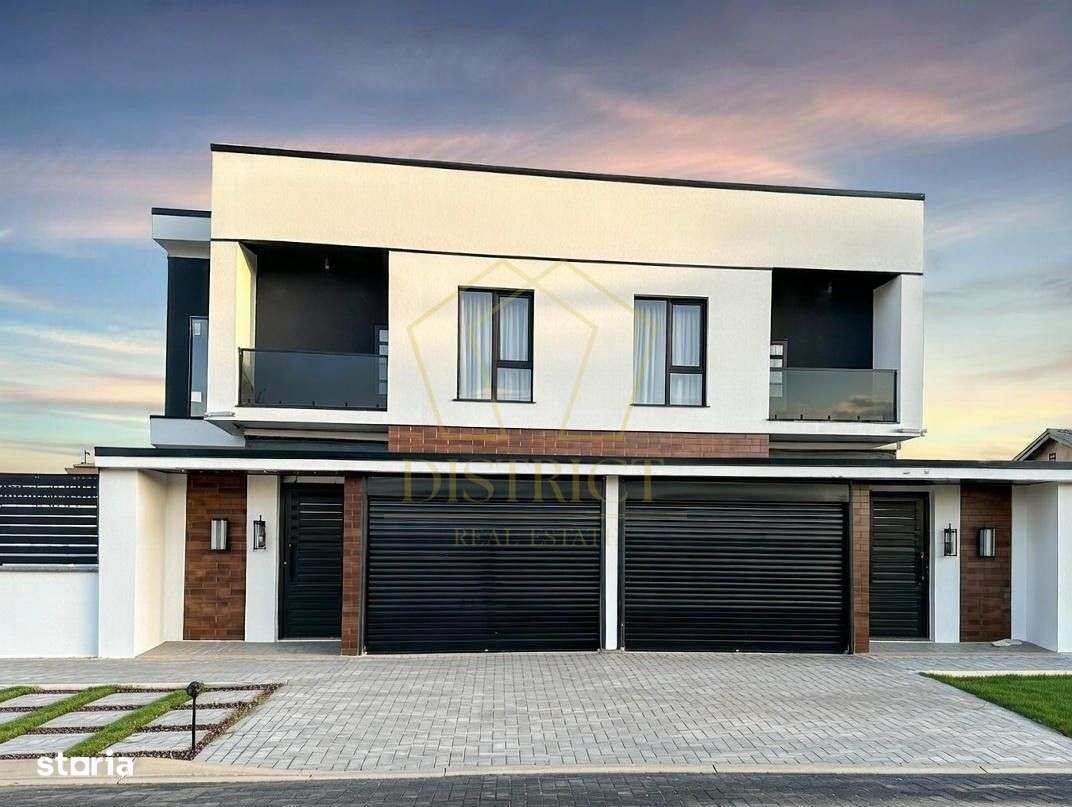Duplex modern cu 5 camere si carport  I Mosnita Noua I - Imagine principală: 2/14