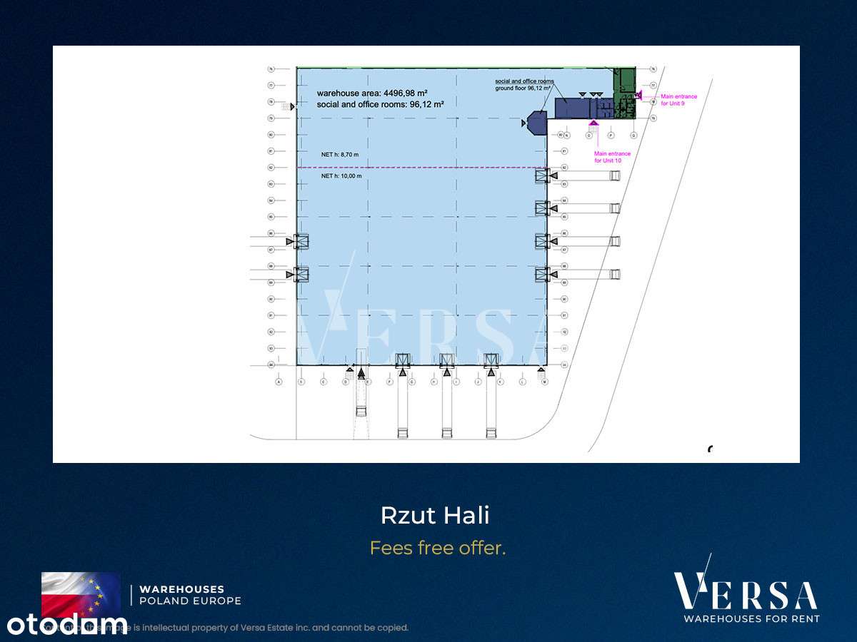 Magazyn 3025 plus biuro/socjal - 0% prowizji - Pełny obrazek: 5/18