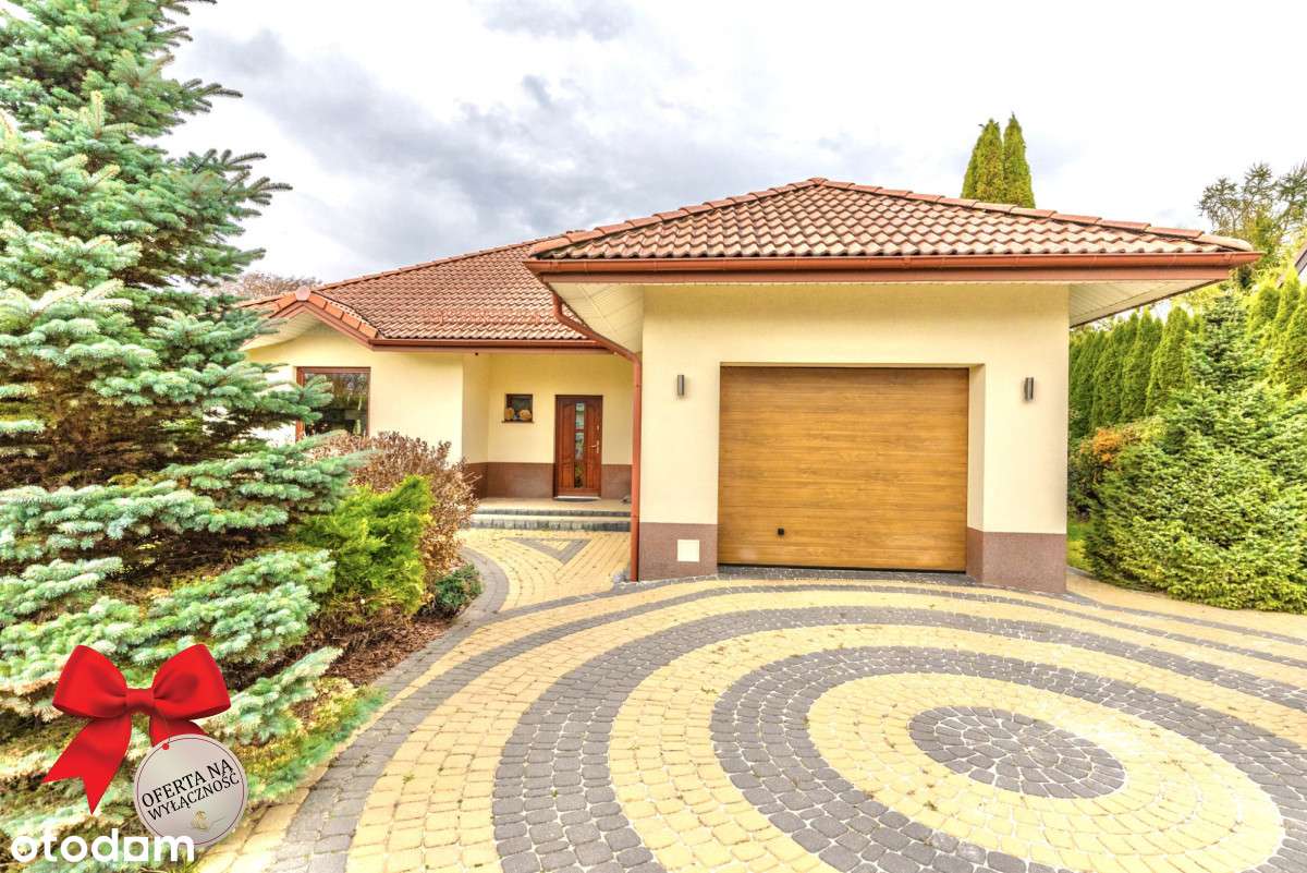 Parterowy dom 125 m2 | kominek | garaż | las-14