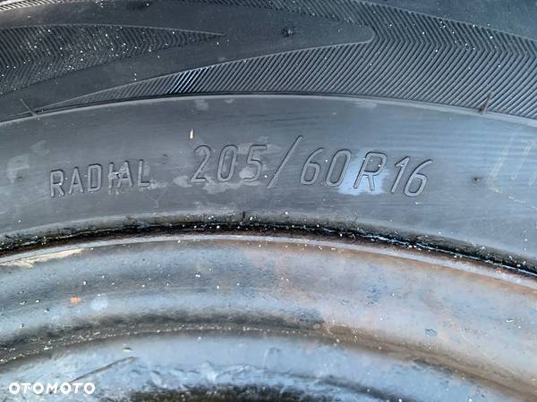 2 KOŁA ZIMOWE PARA CITROEN C4 2006R ZIMOWE ZIMÓWKI 205/60R16 - 7