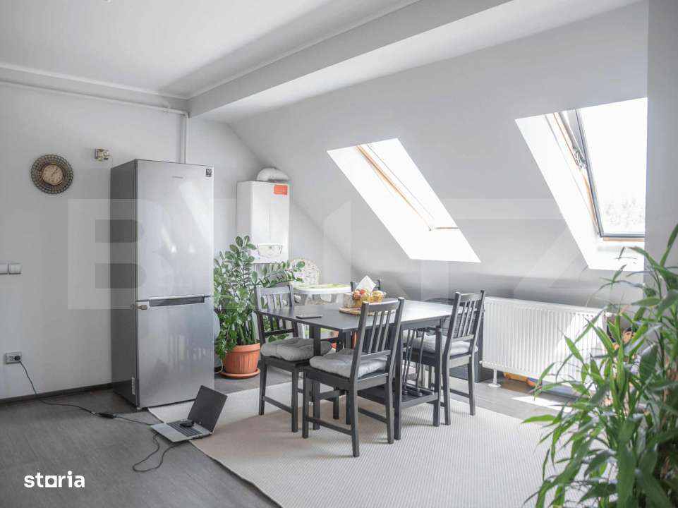 Apartament 2 camere, 52mp, mobilat modern, parcare, zona Tautiului - Imagine principală: 4/14