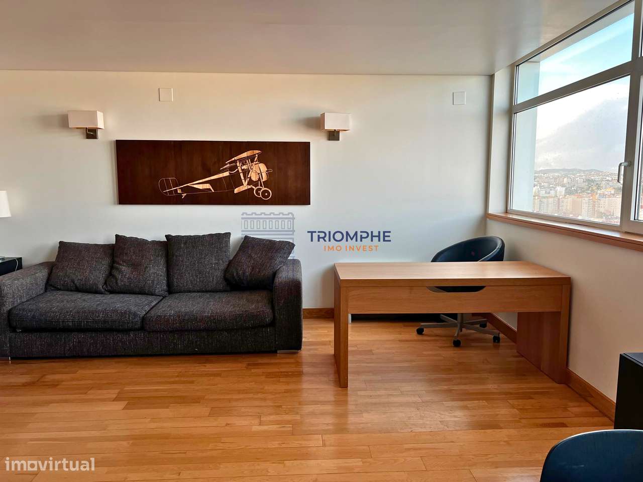 Apartamento T2 Duplex Vista Panorâmica, Estacionamento x2 Portaria 24h - Grande imagem: 5/29