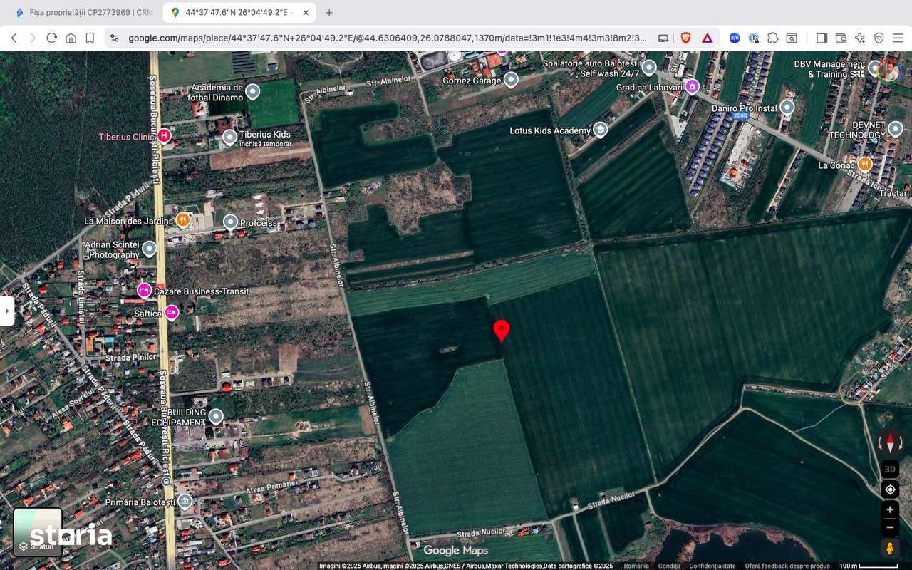 Teren extravilan 18.200 mp Saftica Balotesti-1