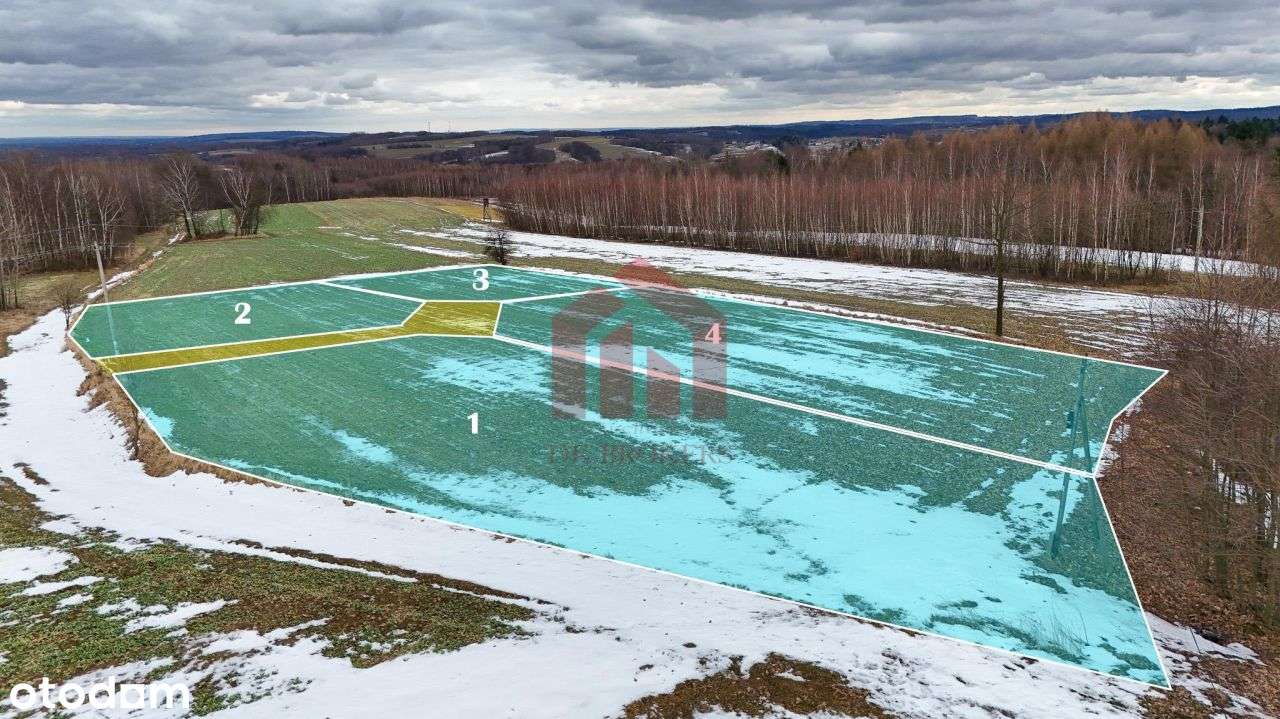 Ropczyce Tylko 4 Takie działki ul.Leśna-4