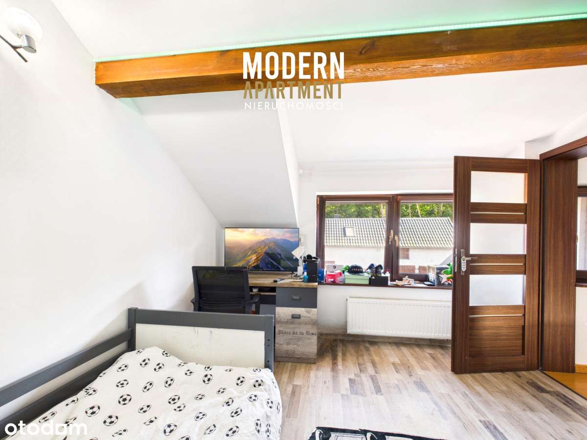 Biskupiec! przytulny dom i budynek gospodarczy-14