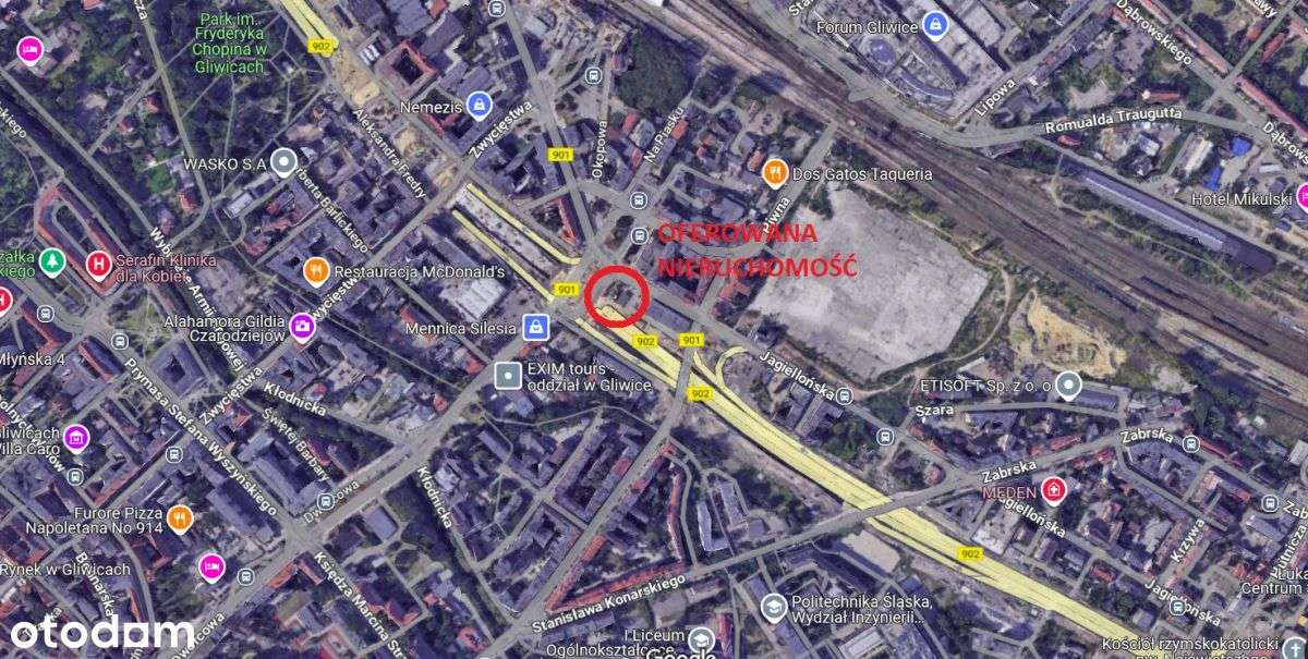 Ścisłe Centrum Gliwic Jagiellońska 2-6