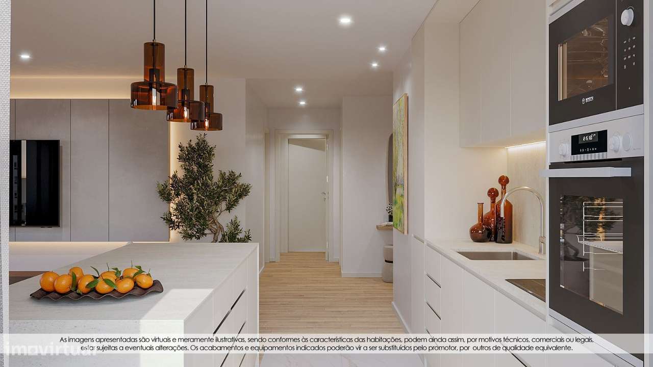 Apartamento T1 novo c/luar garagem no Porto (Antas)-13