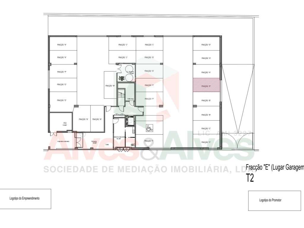 Magnólias Plaza - Apartamento T2 - c/ varanda - Em Construção - Maia-11