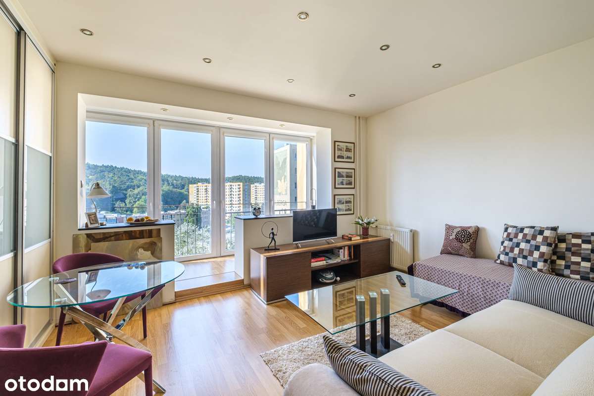 Dwupokojowe mieszkanie z panoramicznym widokiem-0