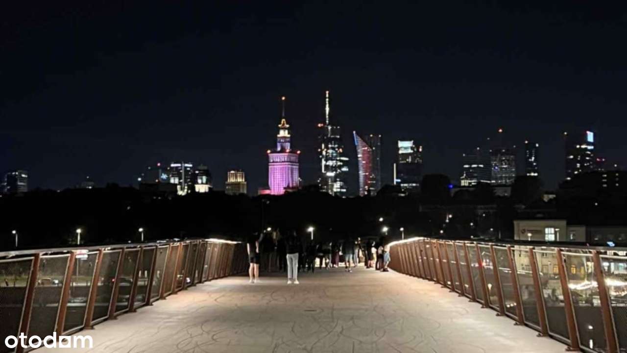 Kawalerka w Porcie Praskim| Metro 600m | Kładka |Bulwary |BEZ PROWIZJI-7