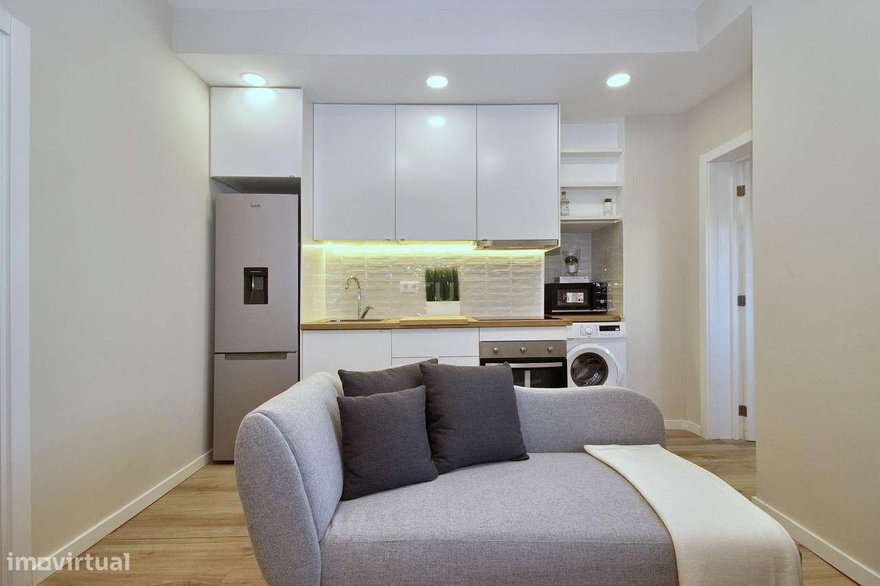 Apartamento T1 Renovado para Arrendamento – Rua do Olival, Lisboa - Grande imagem: 5/14