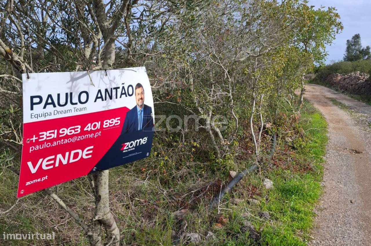 Terreno Rústico plano com 1.320m2 em Charneca da Cumeada, Messines - Grande imagem: 5/15