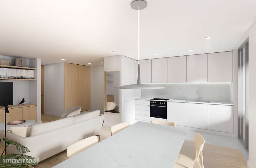 T2 de LUXO com 2 Lugares de Garagem - Grande imagem: 4/19