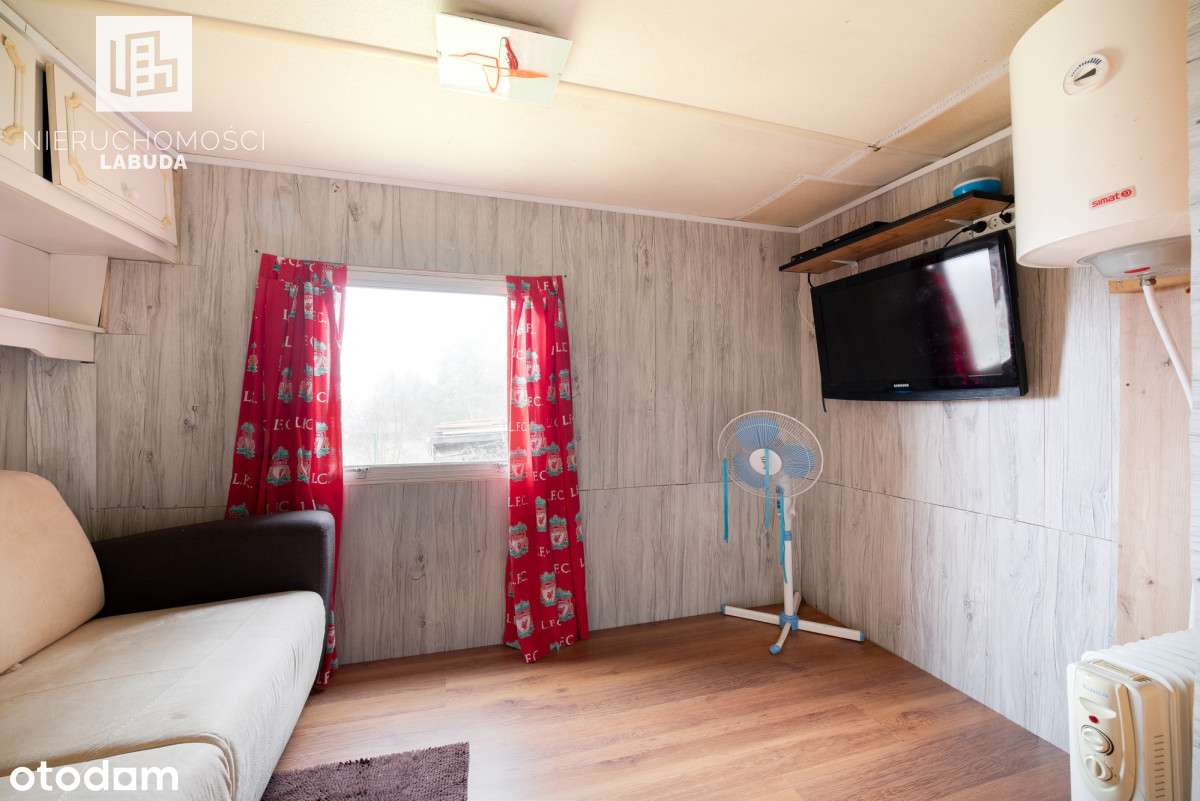 Działka rekreacyjna z domkiem – 5 minut od jeziora-13