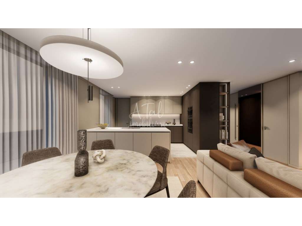 Apartamento T3 de Luxo com Terraços e Vistas Incríveis - Grande imagem: 4/7