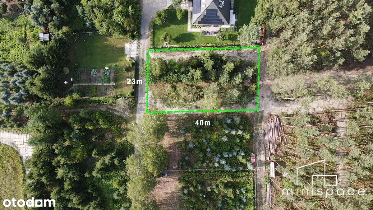 Działka budowlana otoczona lasem | Unikatowa lokalizacja | Smoczka - Pełny obrazek: 3/10