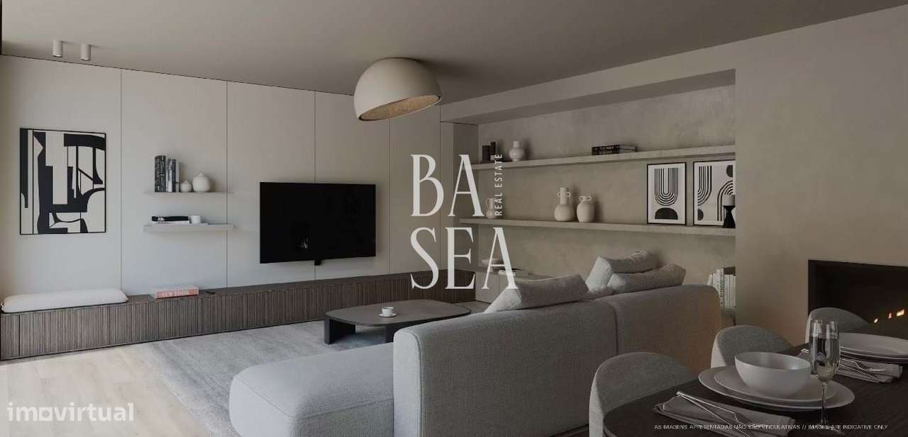 Apartamento T1 novo em condomínio com piscina em Ramalde Porto-10