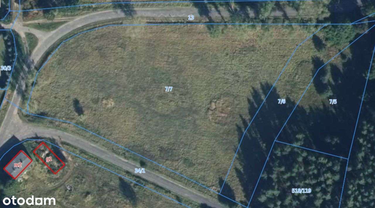 Działka Raszówka - inwestycja - gaz, kanalizacja - Pełny obrazek: 5/5