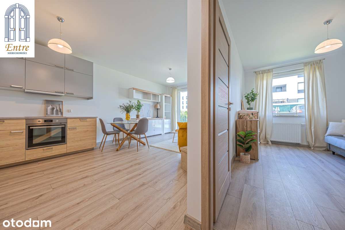 Dwupokojowe z ogródkiem w nowym budownictwie.-9