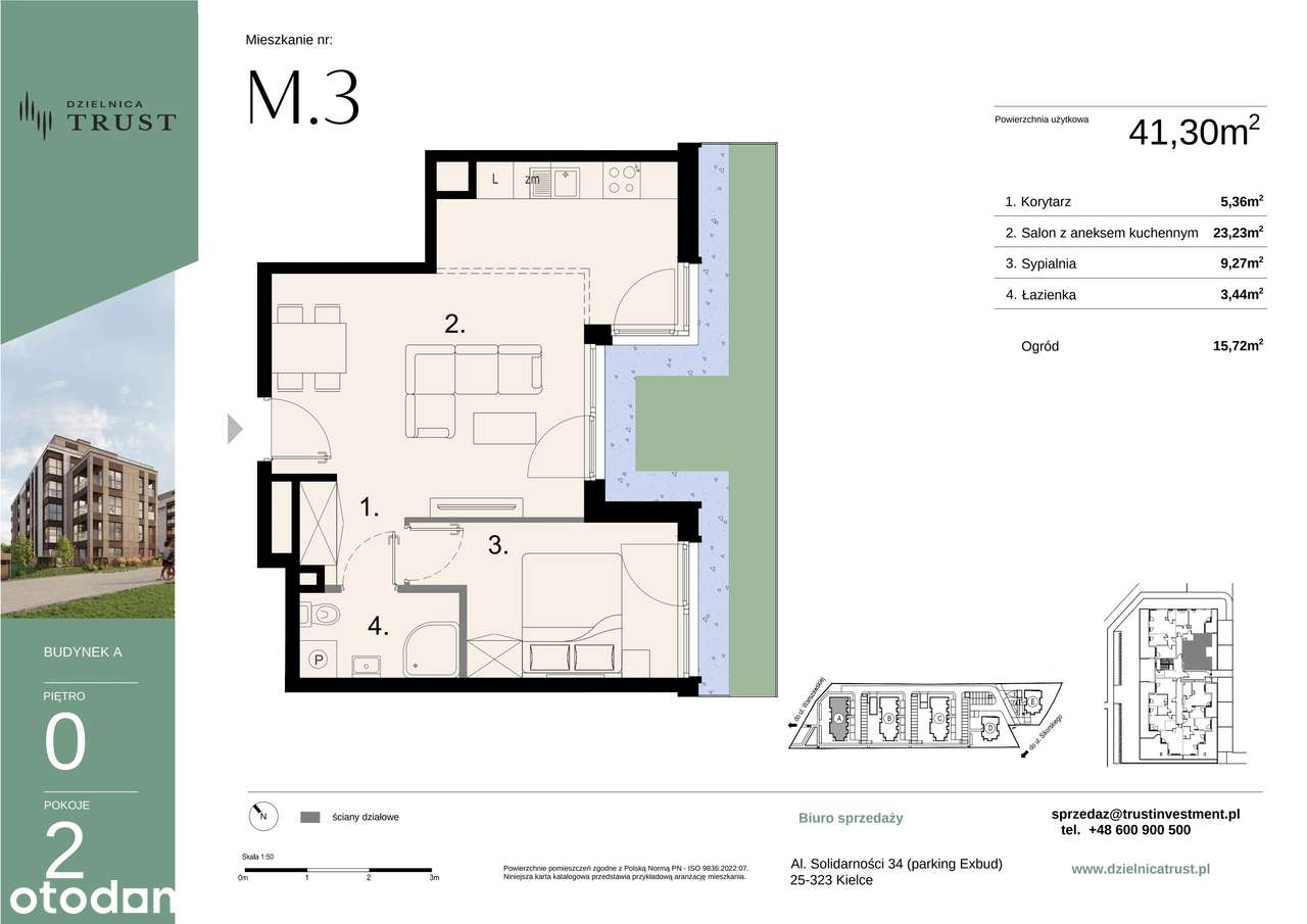 Dzielnica Trust | mieszkanie 2-pok. | A2.3 - Pełny obrazek: 3/10