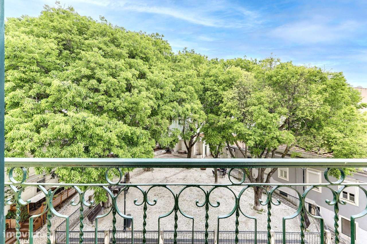 T1+1  Príncipe Real - Praça das Flores - Grande imagem: 3/16