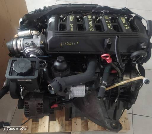 Motor Bmw X5 3.0D 218cv M57 bloco ferro 306D2  caixa velocidades 6HP26X 4x4 - 10